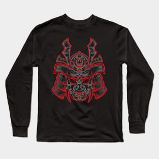 japanese samurai assasin mask Long Sleeve T-Shirt